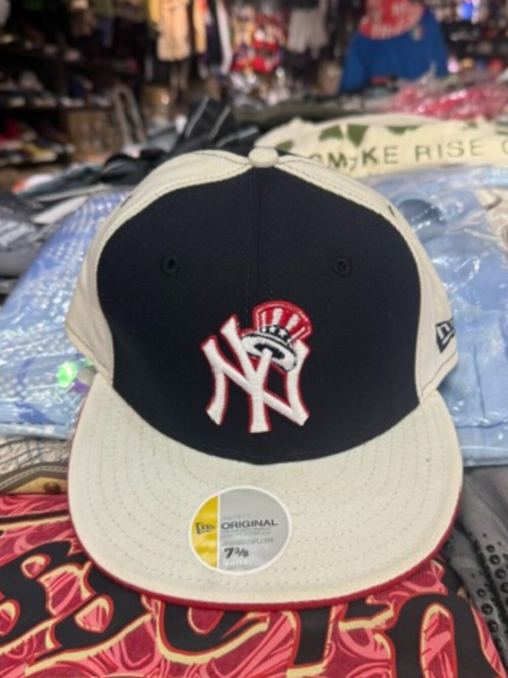 New Era New York Yankees 59FIFTY Split Two-Tone Fitted Hat